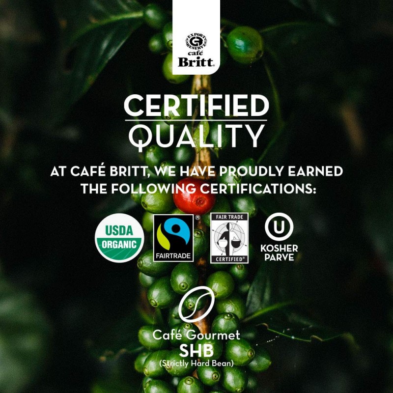 COSTA RICAN BREAKFAST BLEND COFFEE, WHOLE BEAN 340g